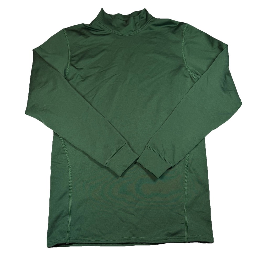 Nike Dri-Fit Mock Neck Compression Shirt‎ Men's Large Green RN#56323 GUC